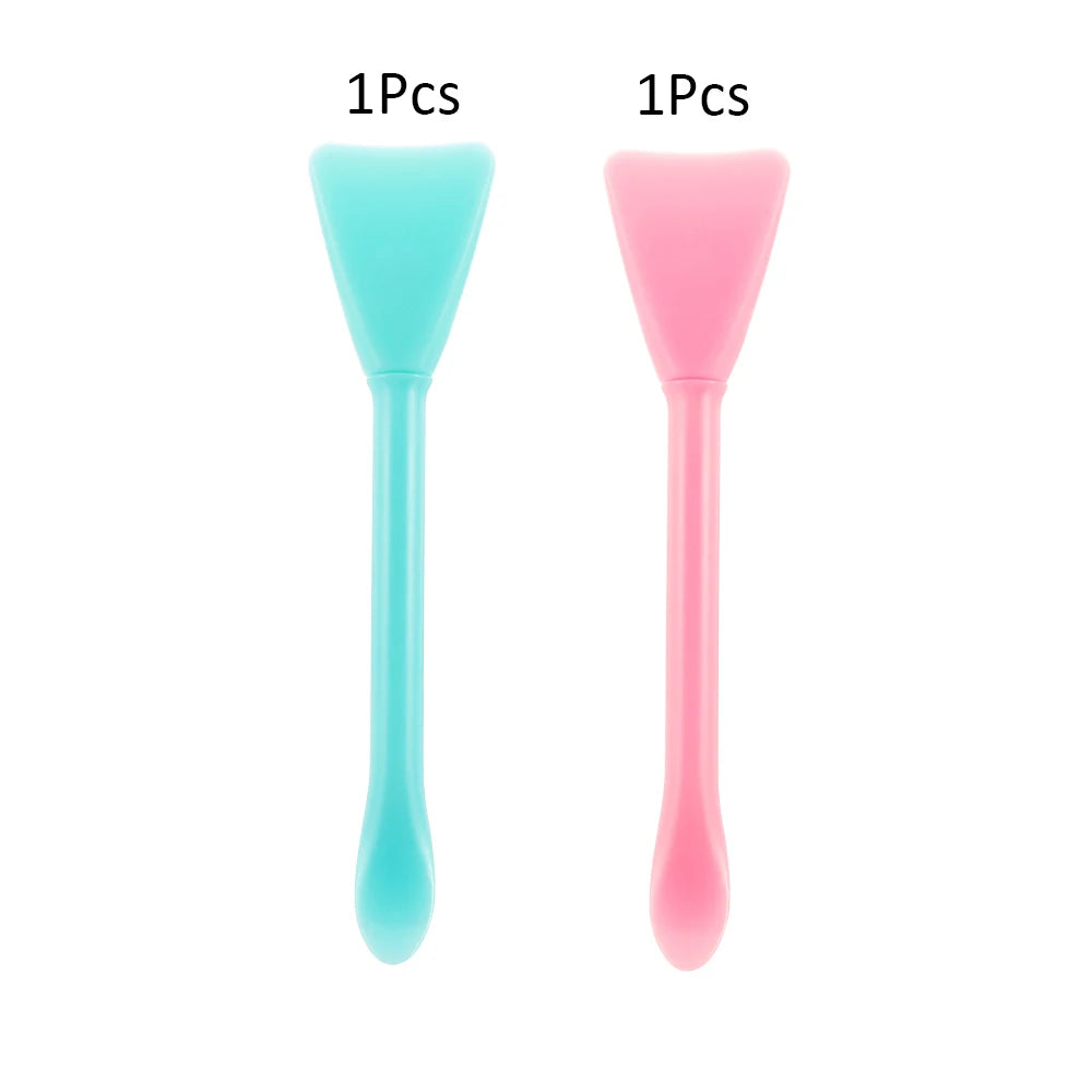 2/5Pcs Multifunction Stirring Brush Soft Silicone Brush Powder Spoon Epoxy Resin Tools for DIY Resin Mold Easy To Clean Glue