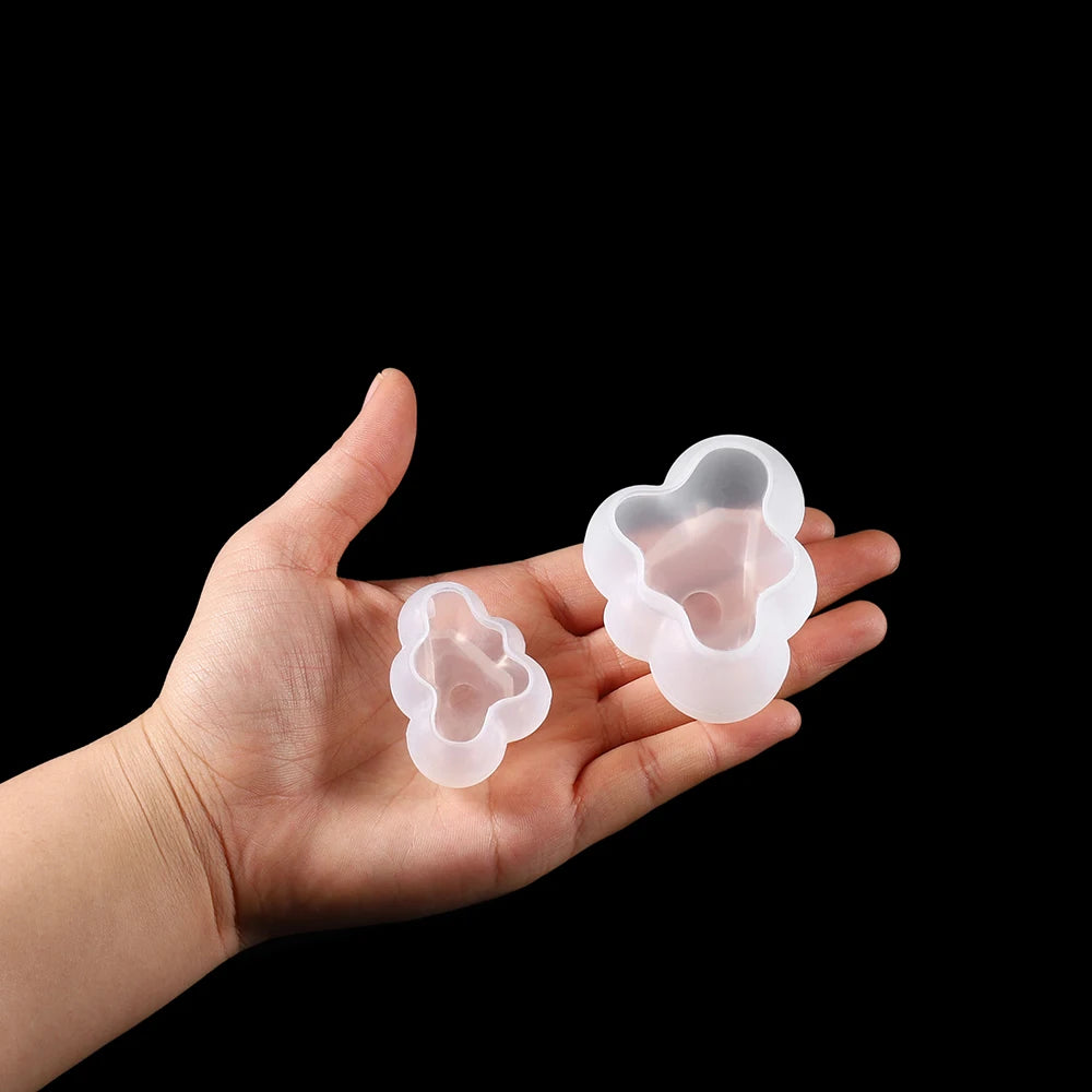 3D Cloud Silicone Resin Epoxy Molds Ice Cube Candy Soap Candle Epoxy Resin Mold Cake Decoration  For DIY Jewelry Baking Tools