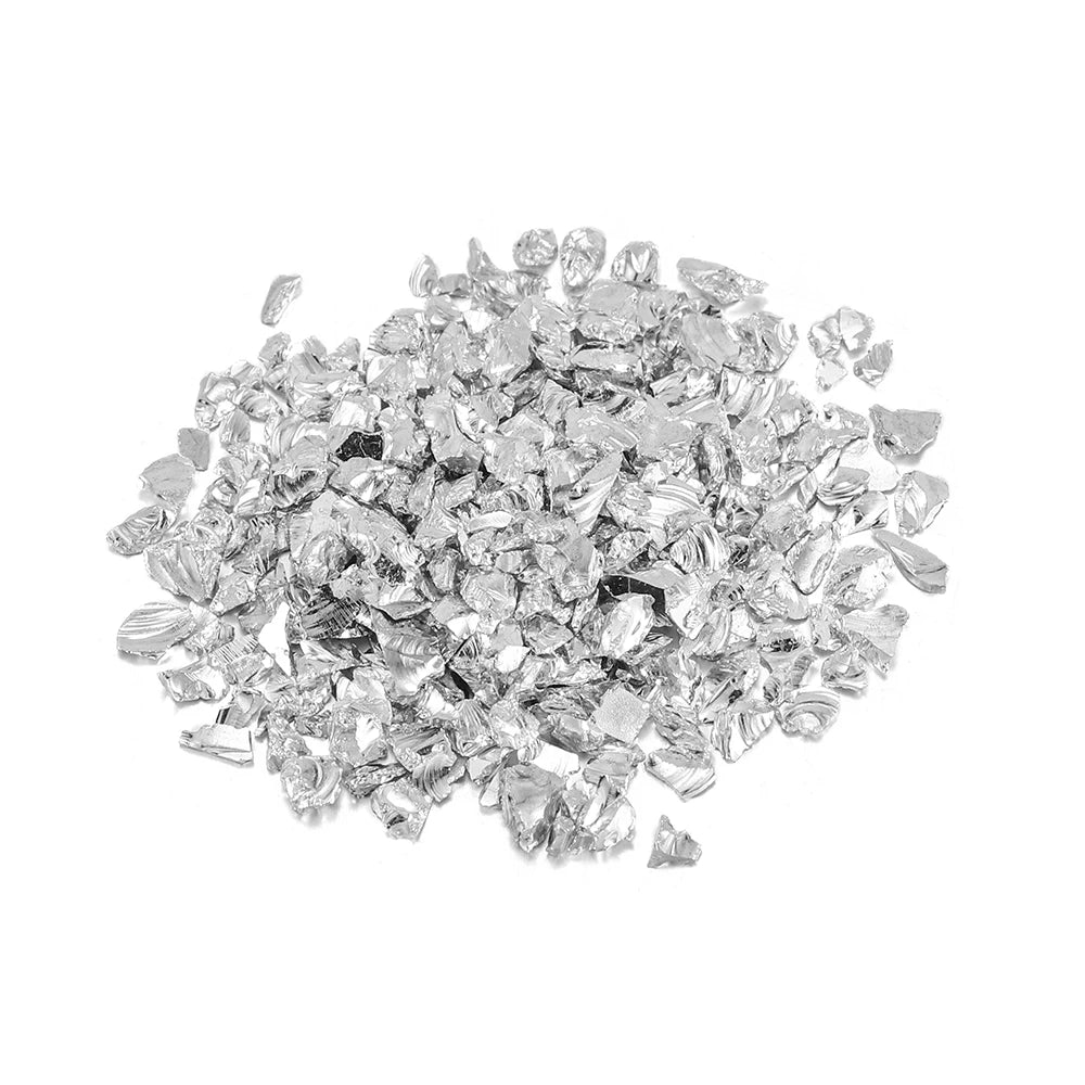 20/50g Glass Metal Crushed Stone Filler DIY Table Decoration Cake Fruit Coaster Filling Decorative Crystal For Epoxy Resin Mold