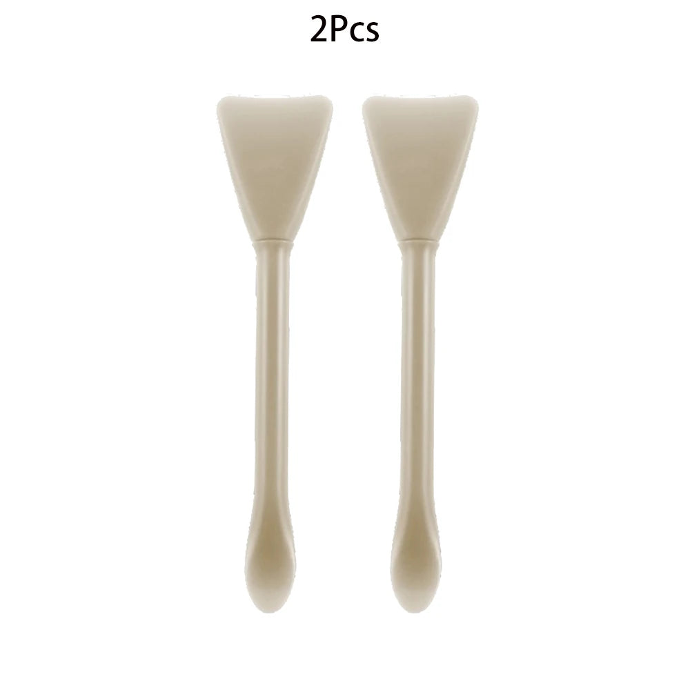 2/5Pcs Multifunction Stirring Brush Soft Silicone Brush Powder Spoon Epoxy Resin Tools for DIY Resin Mold Easy To Clean Glue