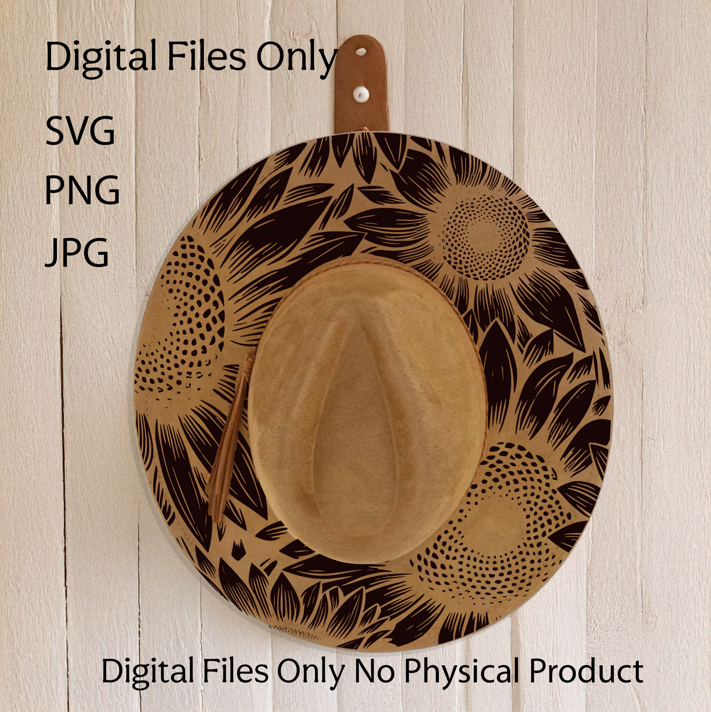 Hat Laser Burning Design – Digital Download (SVG, PNG, JPG 300dpi), WD2048