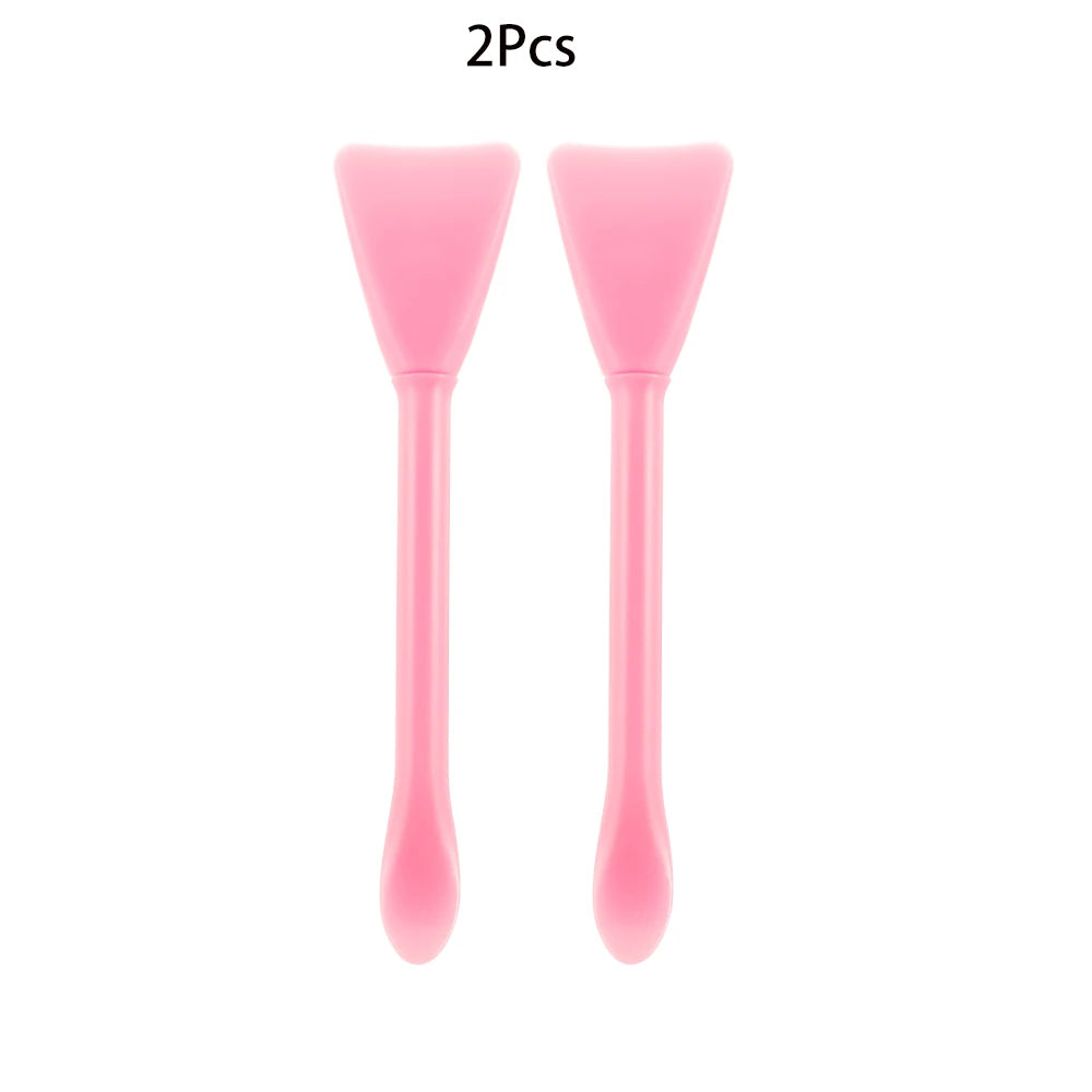 2/5Pcs Multifunction Stirring Brush Soft Silicone Brush Powder Spoon Epoxy Resin Tools for DIY Resin Mold Easy To Clean Glue