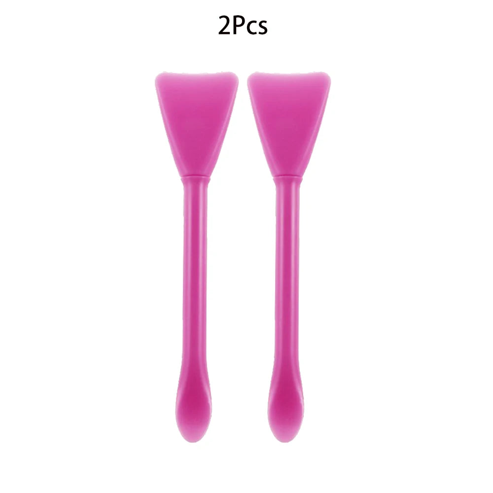 2/5Pcs Multifunction Stirring Brush Soft Silicone Brush Powder Spoon Epoxy Resin Tools for DIY Resin Mold Easy To Clean Glue