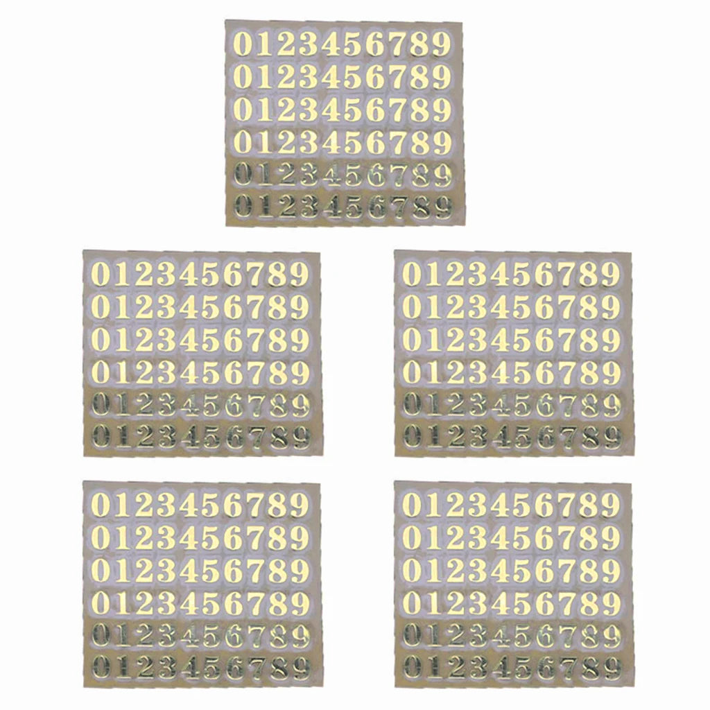 1/3/5/6Pcs 3/4/4.5/9mm Alphabet Letters Numbers Chunky Glitter Epoxy Resin Decorative Stickers