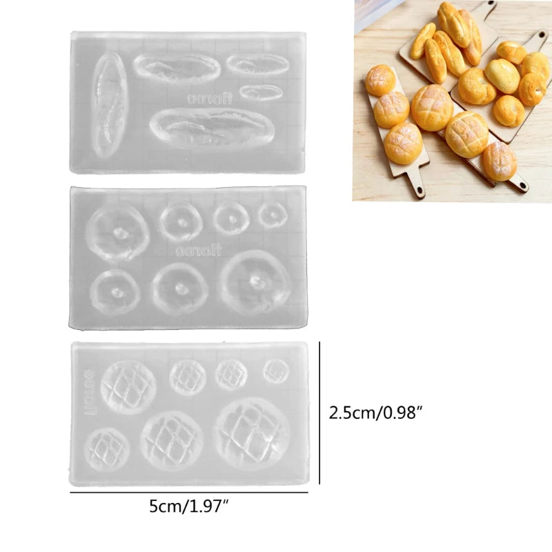 DIY 3D Ice Cream Cone Resin Mold Simulated Food Mini Cake Cup Silicone Mold DIY Craft Hand-Making Accessories