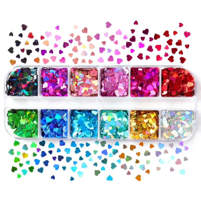 Aurora Iridescent Irregular Glitter Flakes Epoxy Resin Filling Chunky Sequins Large Fragment Resin Mold Filler DIY Crafts Making