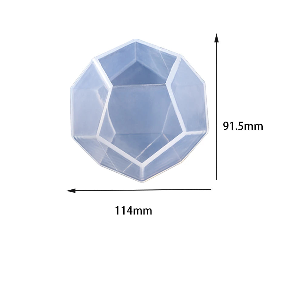 20-100mm 3D Transparent Ball Shape Silicone Mold For Planet Ball Epoxy Resin Mould DIY Epoxy Resin Pendants Crafts Decoration