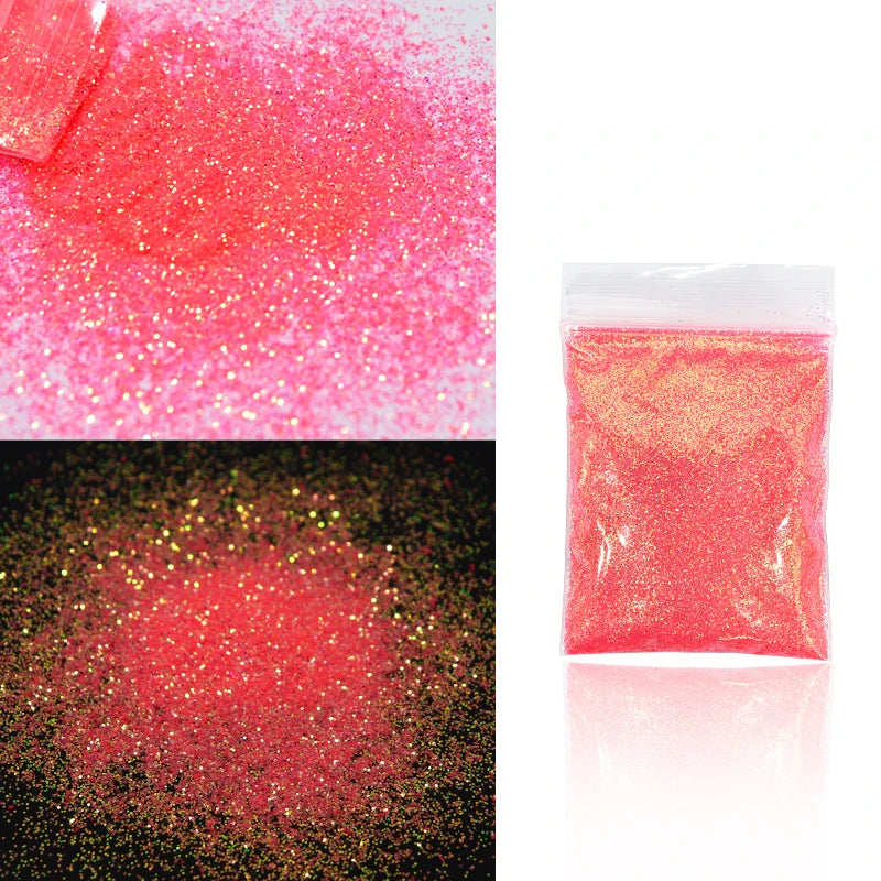 10g Holographic Glitter For Epoxy Resin Filling Laser Gold Silver Fine Powder Loose Sequins Silicone Mold Tumbler Art DIY Crafts