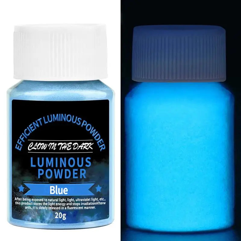 20g/Bottle Luminous Powder Resin Pigment Glow In Dark DIY Epoxy Resin Mold Crafts Jewelry Making Supplies Luminous Pigment Dye