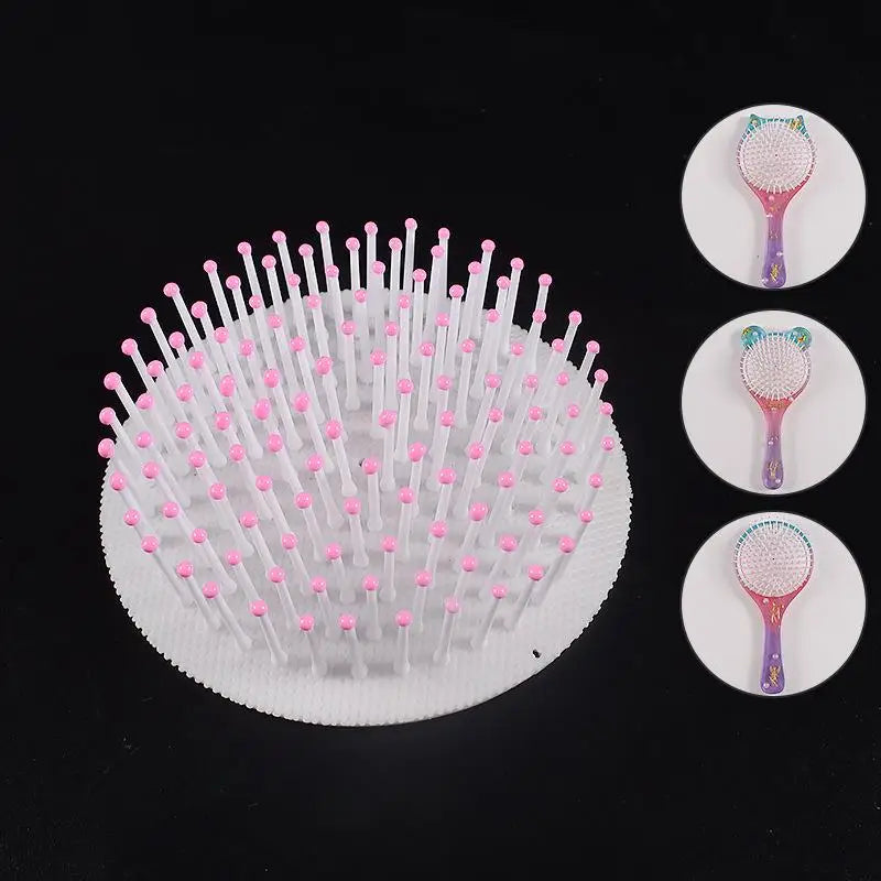 Air Cushion Comb Silicone Mold For Epoxy Resin DIY Comb Handle Mould Massage Airbag Comb Epoxy Resin Jewelry Crafts Casting Mold