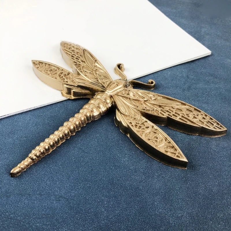 DIY Embossed Dragonflies Silicone Mold for Wall Decorations and Hanging Ornaments DIY Craft Supplies Resin Casting Mould