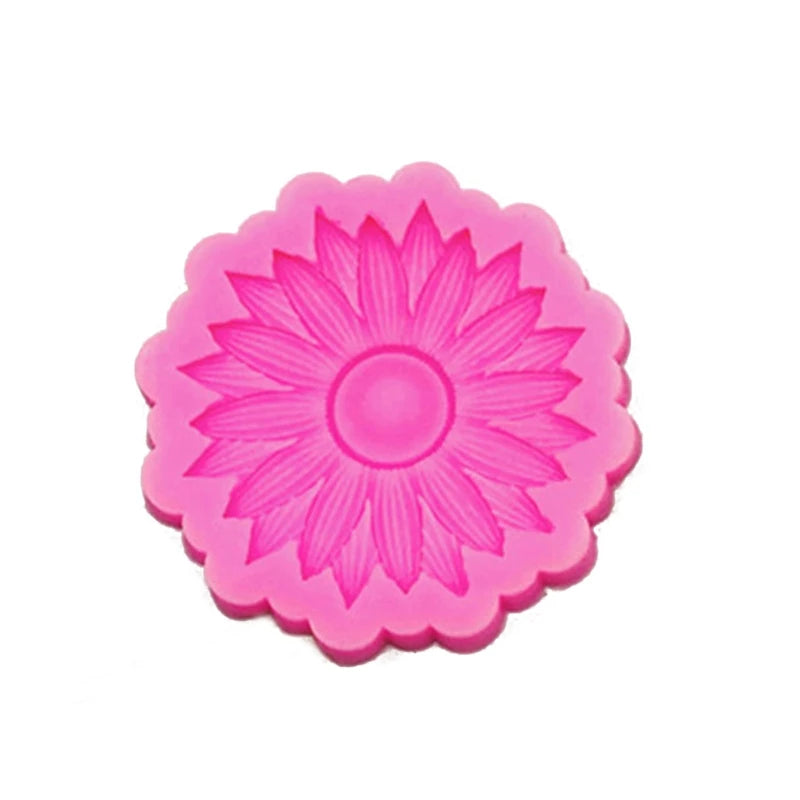 10 Styles 3D Flower Silicone Mold Resin Camellia Peony Daisy Lotus Flower Pendant Jewlery Making Tools Epoxy Resin Molds