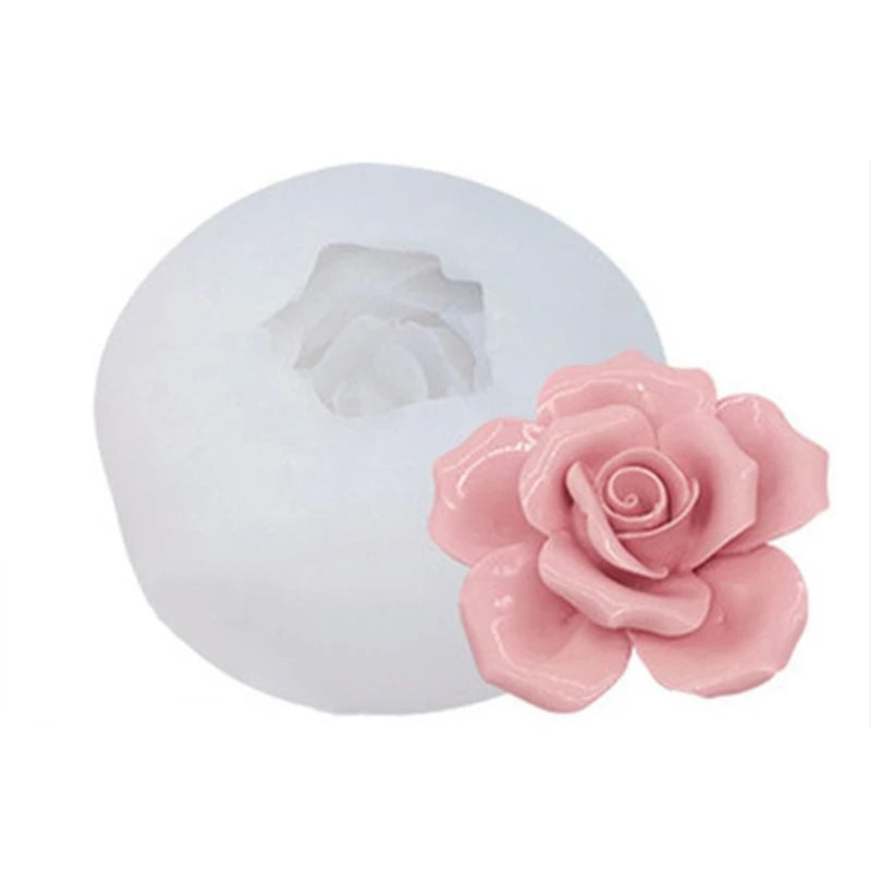 10 Styles 3D Flower Silicone Mold Resin Camellia Peony Daisy Lotus Flower Pendant Jewlery Making Tools Epoxy Resin Molds