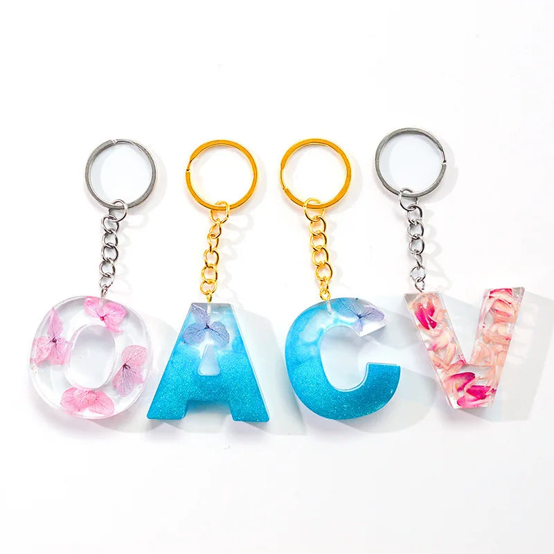 Alphabet Epoxy Resin Silicone Mold DIY Letter Number Pendant Resin Mold Keychain Earring Epoxy Resin Jewelry Crafts Casting Mold