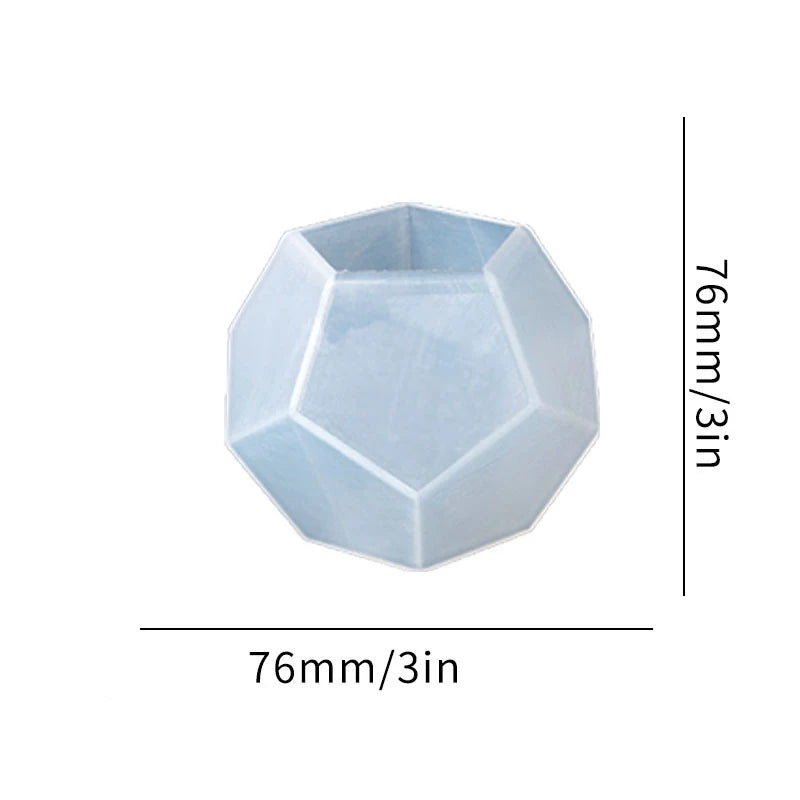 Cuboid Cube Resin Mold Crystal Epoxy Silicone Mold DIY Jewelry Pendant Storage Tray Mold Square Rectangular Casting Accessories