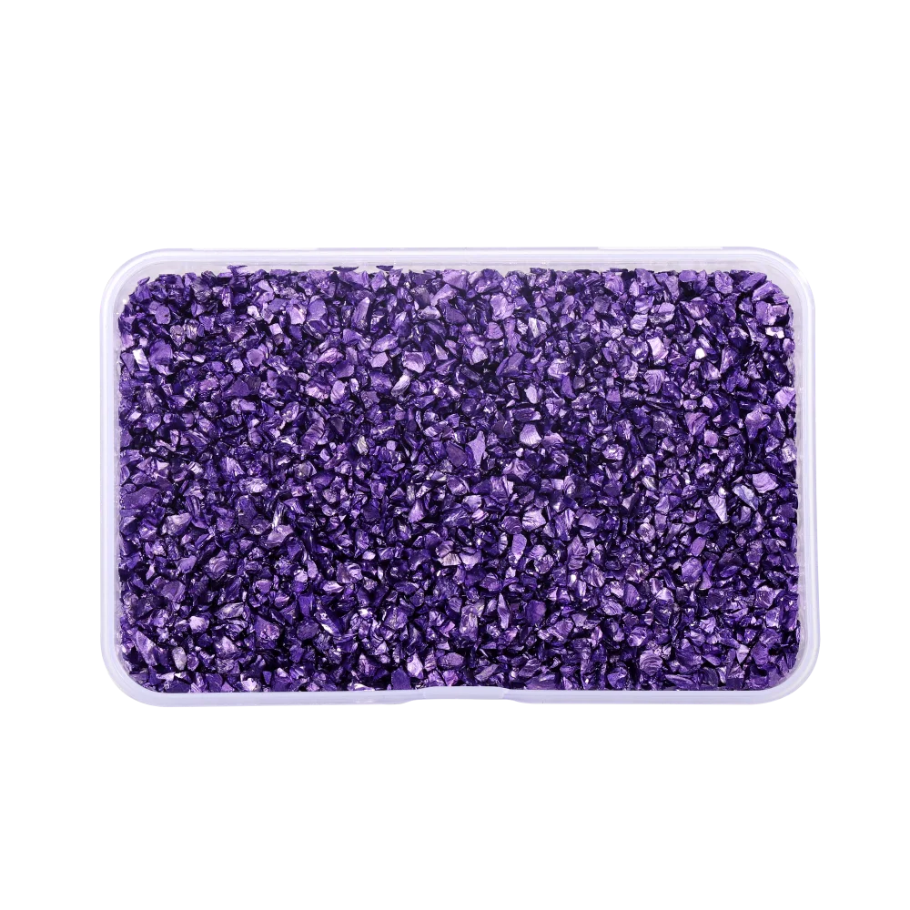 30g/Box Crushed Glass Stones Resin Filling Irregular Broken Stone for DIY Epoxy Resin Mold Crafts Nail Art Decoration Material