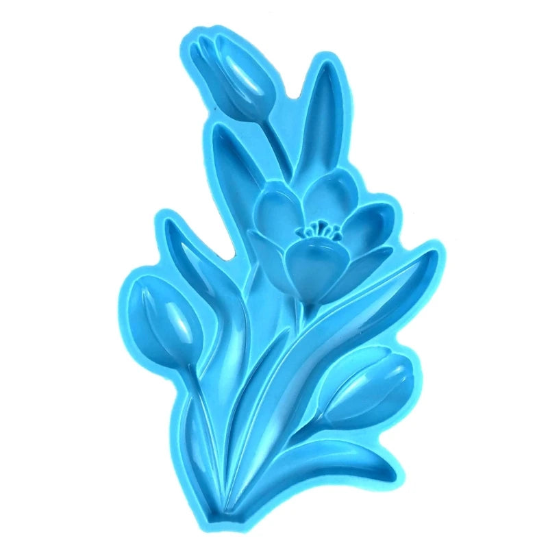 10 Styles 3D Flower Silicone Mold Resin Camellia Peony Daisy Lotus Flower Pendant Jewlery Making Tools Epoxy Resin Molds