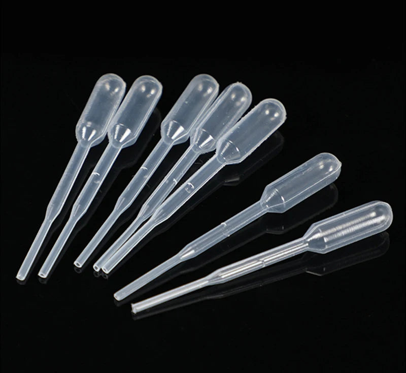 20-150Pcs Disposable Plastic Eye Dropper Transfer Graduated Pipettes for DIY Epoxy Resin Silicone Mold Jewelry Making Tool