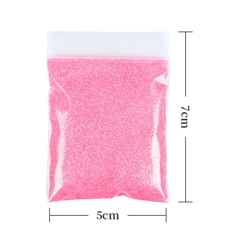 10G Shiny Sugar Powder Epoxy Resin Pigment Iridescent Colored Amazing Sand Resin Sequins Glitter Crafts For Silicone Mold Filler