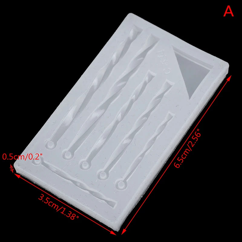 5pcs New DIY Resin Decorative Craft Jewelry Making Mold Epoxy Resin Molds Mix Style Pendant Fashion Scrapbooking Silicone Mould