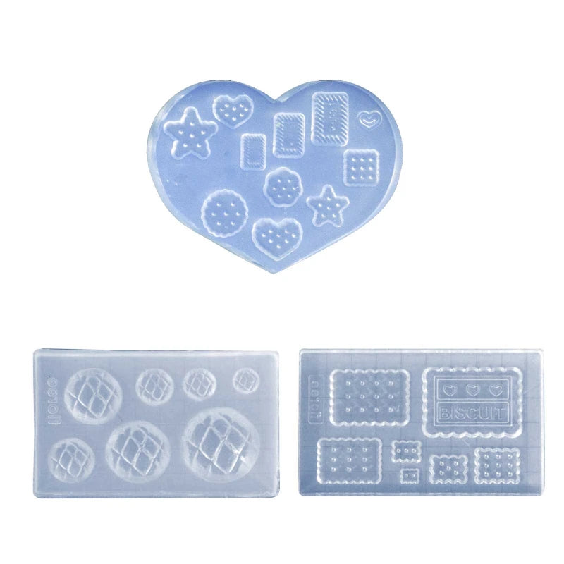 DIY Crafts Casting Baking Tool Mini Food Dessert Crystal Epoxy Resin Mold Cake Candy Chocolate Silicone Mould