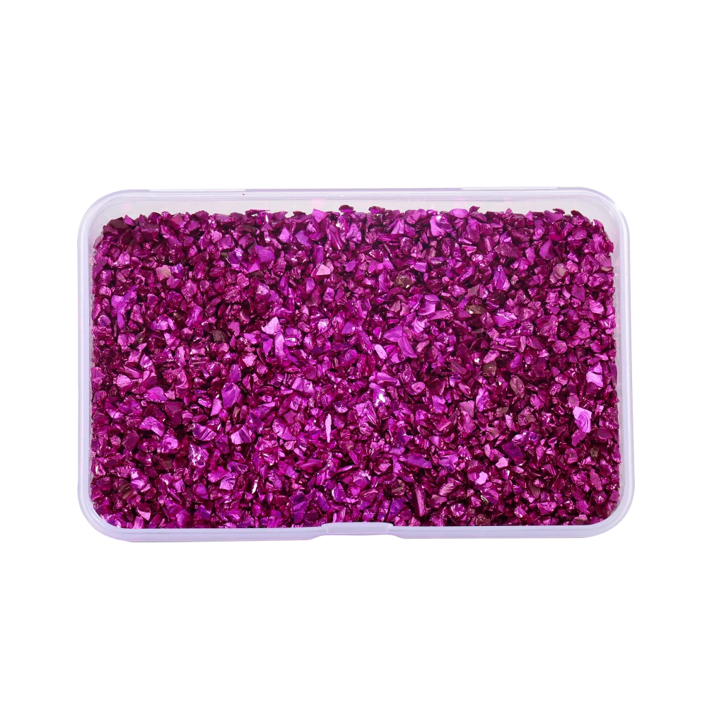 30g/Box Crushed Glass Stones Resin Filling Irregular Broken Stone for DIY Epoxy Resin Mold Crafts Nail Art Decoration Material