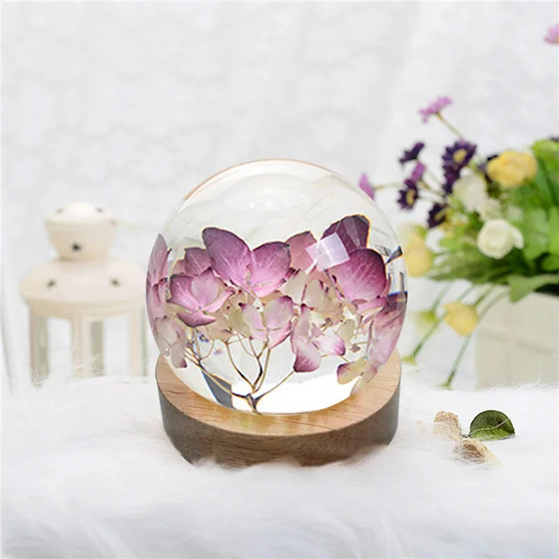 Crystal Ball Mold Diy Round Ball Night Light Silicone Mold Silicone Epoxy Resin Mold Led Night Light Lamp Holder Bottle Mold