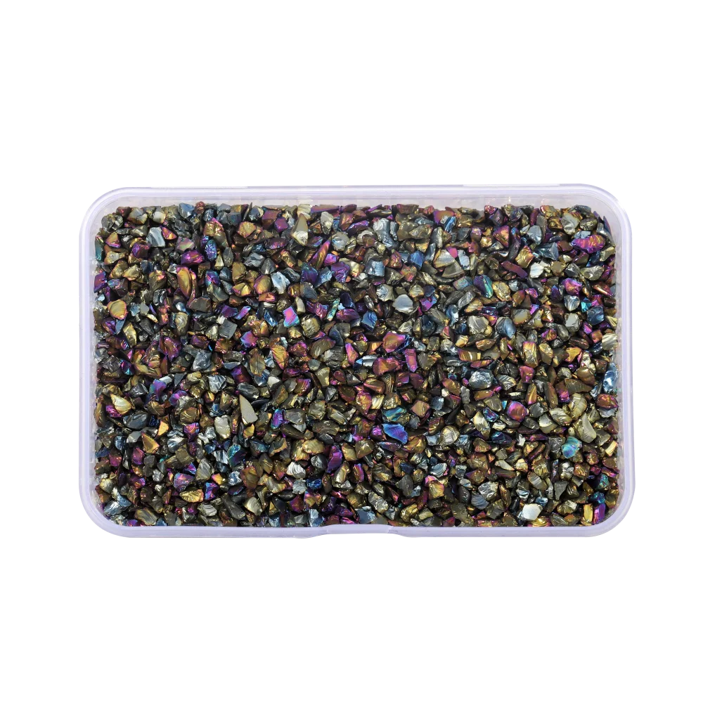 30g/Box Crushed Glass Stones Resin Filling Irregular Broken Stone for DIY Epoxy Resin Mold Crafts Nail Art Decoration Material