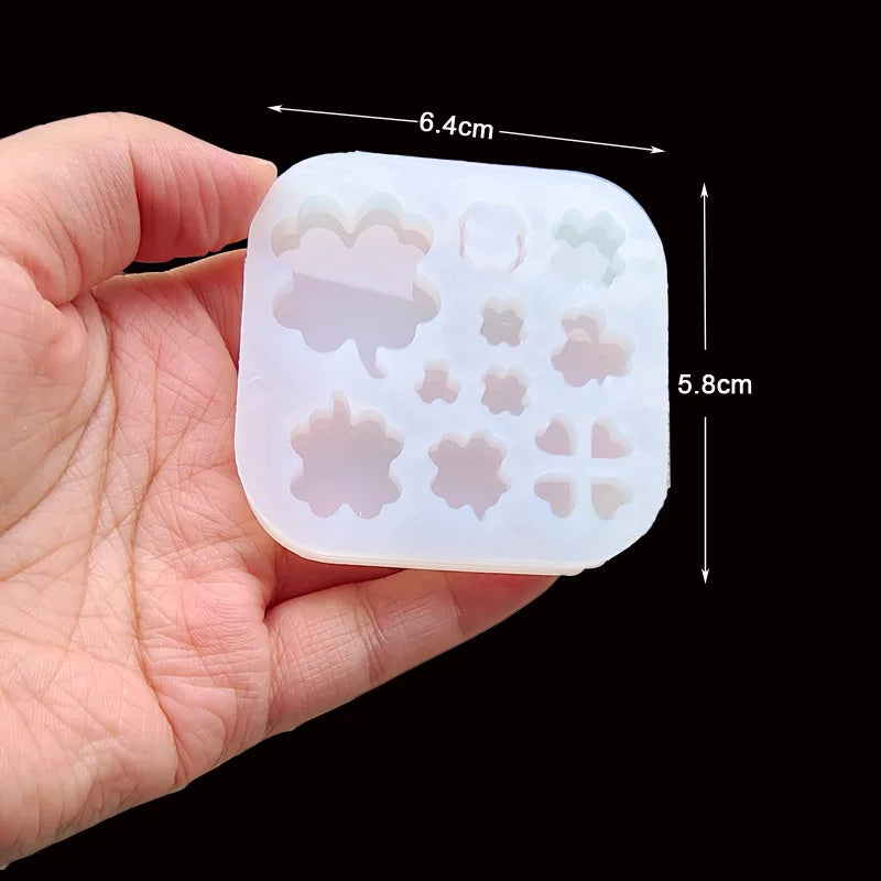 DIY Leaf Lock and Key Shaped Silicone Resin Mold Jewery Epoxy Resin Moulds Jewelry Tools Jewelry Accessories