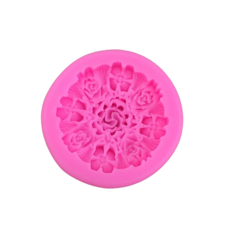 10 Styles 3D Flower Silicone Mold Resin Camellia Peony Daisy Lotus Flower Pendant Jewlery Making Tools Epoxy Resin Molds