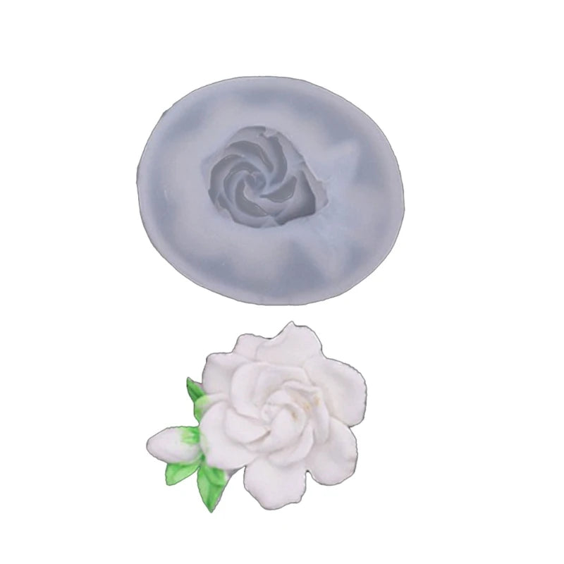 10 Styles 3D Flower Silicone Mold Resin Camellia Peony Daisy Lotus Flower Pendant Jewlery Making Tools Epoxy Resin Molds