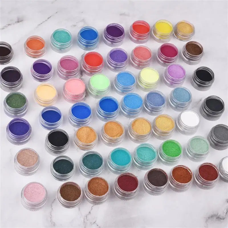 6Colors/Set Pearl Powder Pigment Resin Mold Colorant Dye Pearlescent Epoxy Resin Pigment for DIY Epoxy Resin Crafts Supplies