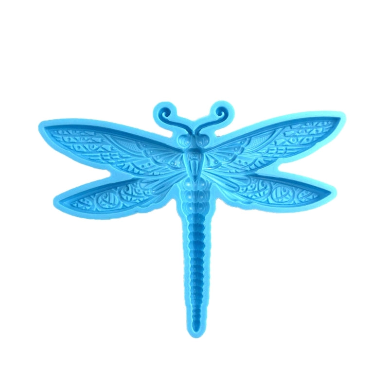 DIY Embossed Dragonflies Silicone Mold for Wall Decorations and Hanging Ornaments DIY Craft Supplies Resin Casting Mould