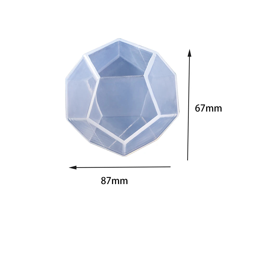 20-100mm 3D Transparent Ball Shape Silicone Mold For Planet Ball Epoxy Resin Mould DIY Epoxy Resin Pendants Crafts Decoration