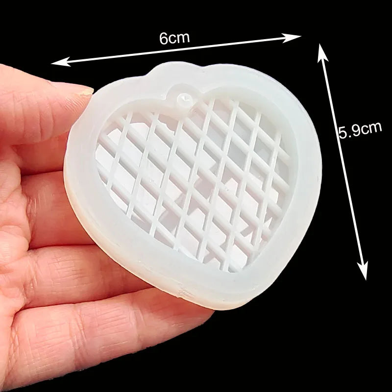 DIY Epoxy Resin Mold Heart Series Quicksand Silicone Mold Shaker Mold Jewelry Tool