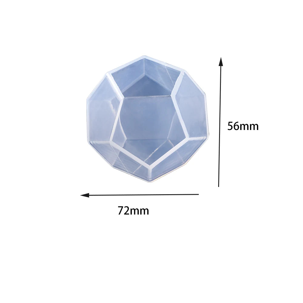 20-100mm 3D Transparent Ball Shape Silicone Mold For Planet Ball Epoxy Resin Mould DIY Epoxy Resin Pendants Crafts Decoration