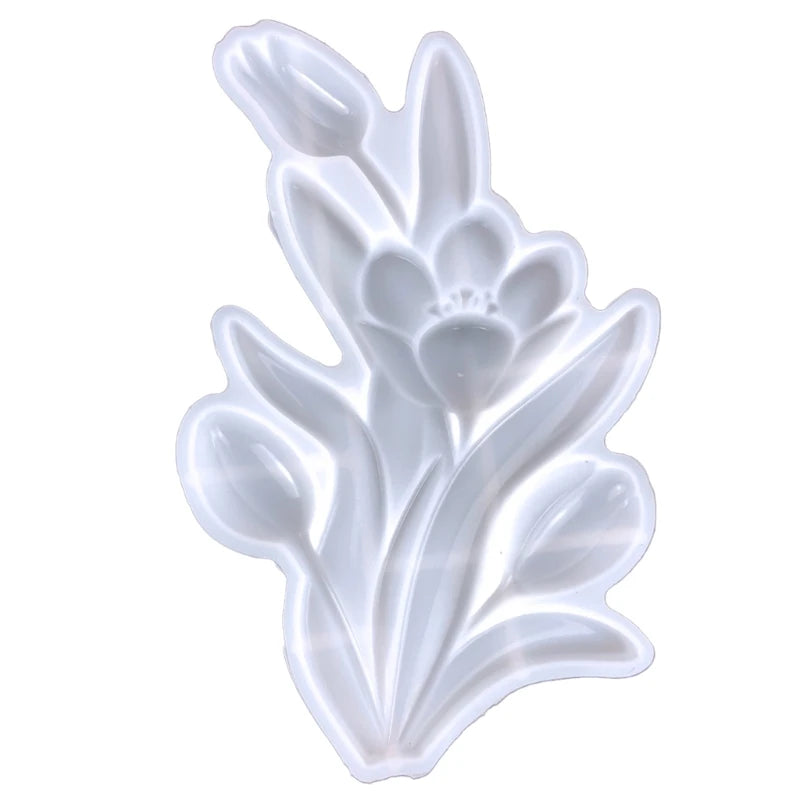 10 Styles 3D Flower Silicone Mold Resin Camellia Peony Daisy Lotus Flower Pendant Jewlery Making Tools Epoxy Resin Molds