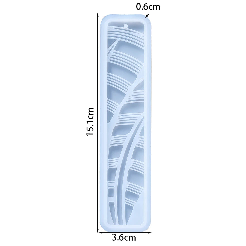 DIY Pendant Bookmark Silicone Mold Crystal Epoxy Resin Casting Mould For Handmade Accessories Crafts Jewellery Making Supplies