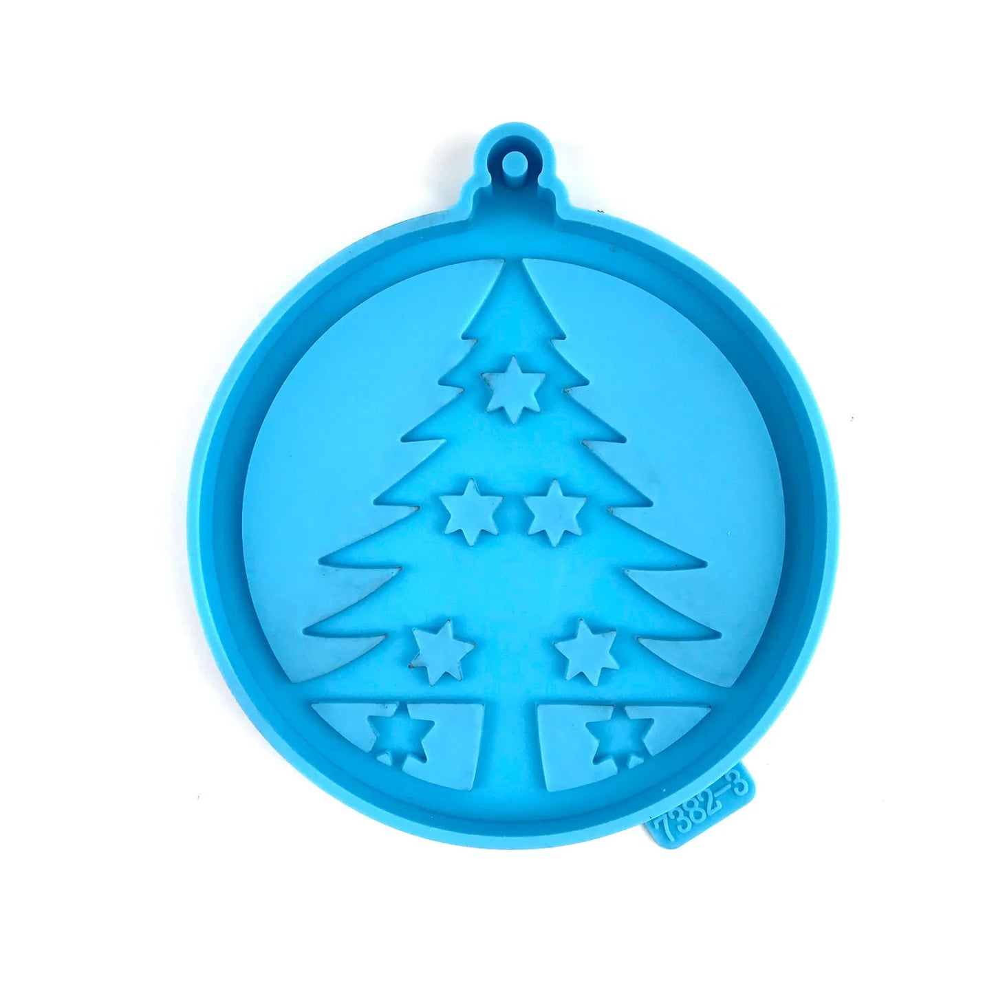 1/4Pcs Christmas Ball Ornament Epoxy Resin Silicone Mold For DIY Keychain Pendant Xmas Tree Pendant Casting Decoration Supplies