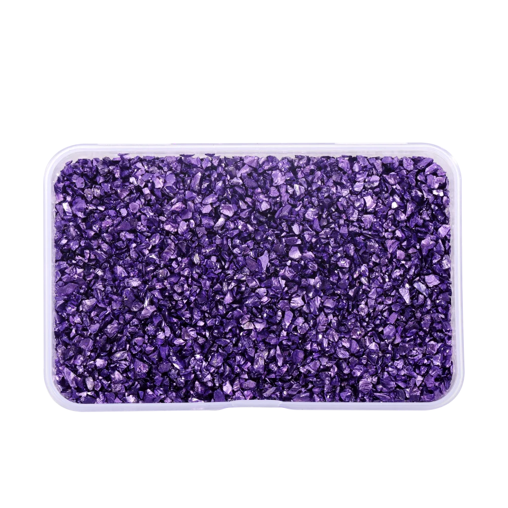 30g/Box Crushed Glass Stones Resin Filling Irregular Broken Stone for DIY Epoxy Resin Mold Crafts Nail Art Decoration Material