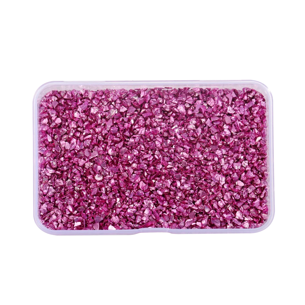 30g/Box Crushed Glass Stones Resin Filling Irregular Broken Stone for DIY Epoxy Resin Mold Crafts Nail Art Decoration Material