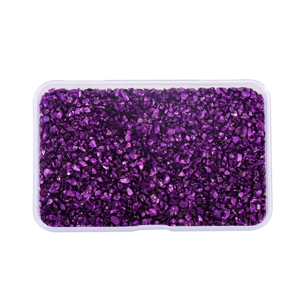 30g/Box Crushed Glass Stones Resin Filling Irregular Broken Stone for DIY Epoxy Resin Mold Crafts Nail Art Decoration Material