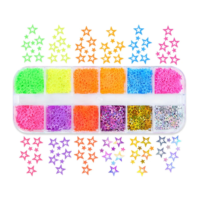 Aurora Iridescent Irregular Glitter Flakes Epoxy Resin Filling Chunky Sequins Large Fragment Resin Mold Filler DIY Crafts Making