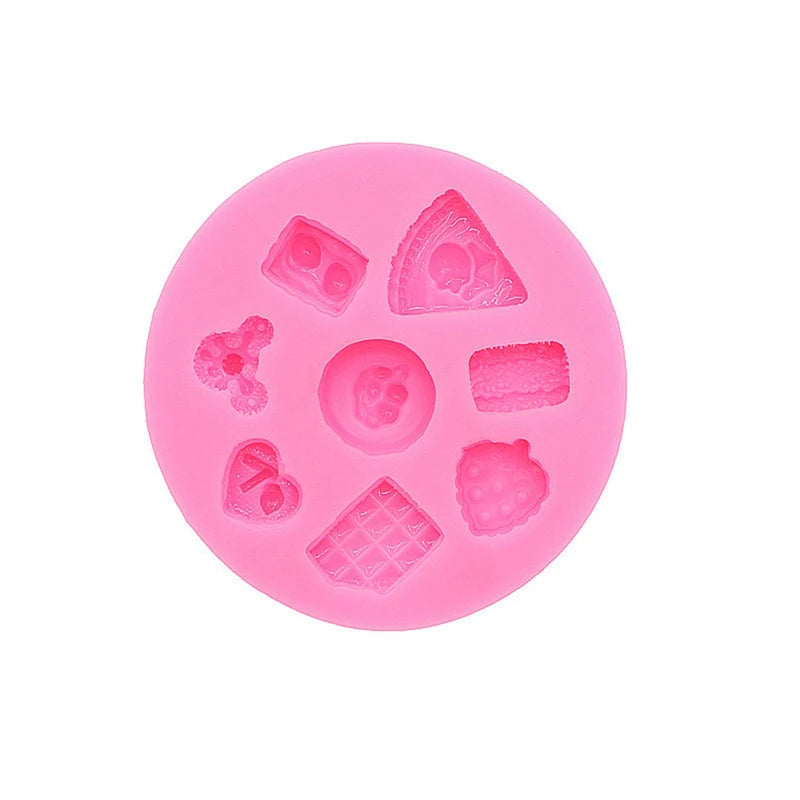 Candy Mold, Silicone Chocolate Mold, Small Square Candy Molds, Silicone Candy Moulds,Polymer Clay Molds,Biscuit mould