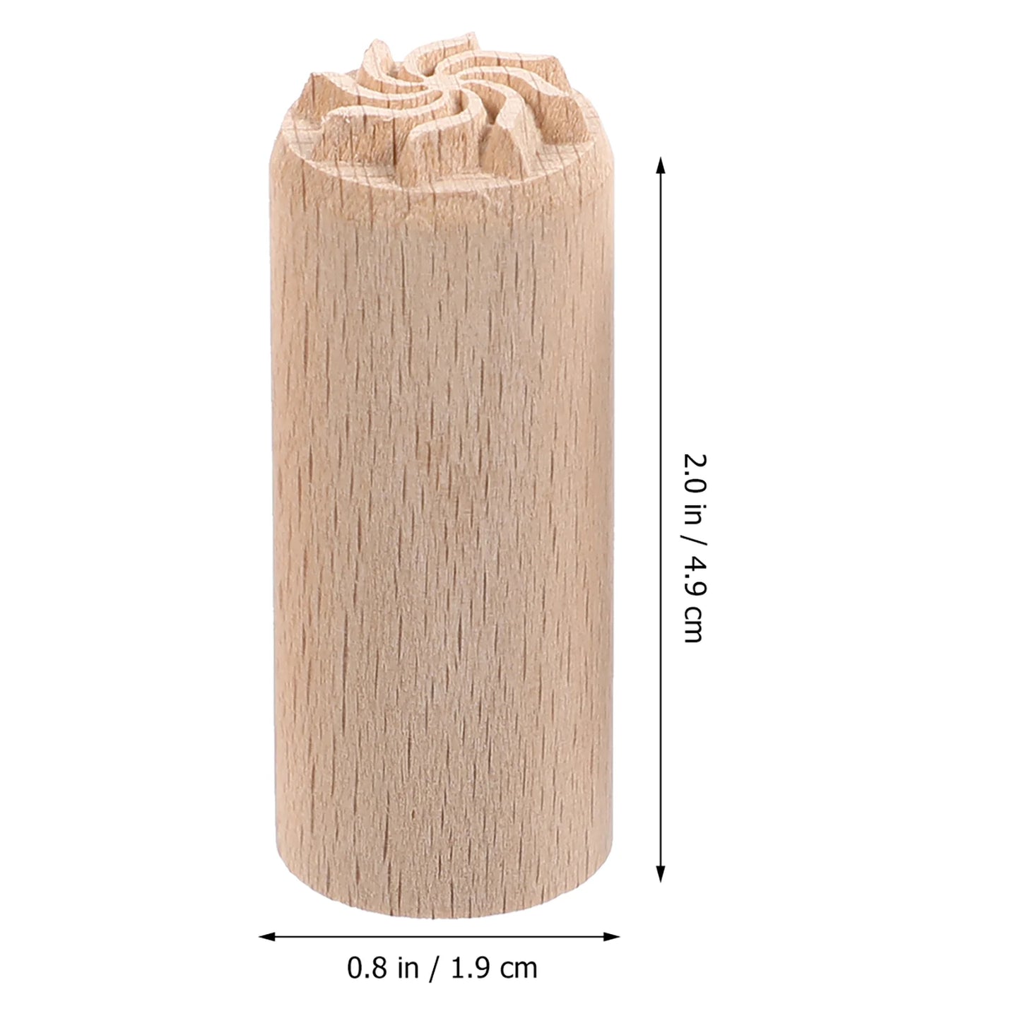 5pcs Stamps Clay Wood Pottery Concretestamped Tools Mold Set Cake Moon Wooden Decorative Patio Ideas Blockmaking Burning Stamp