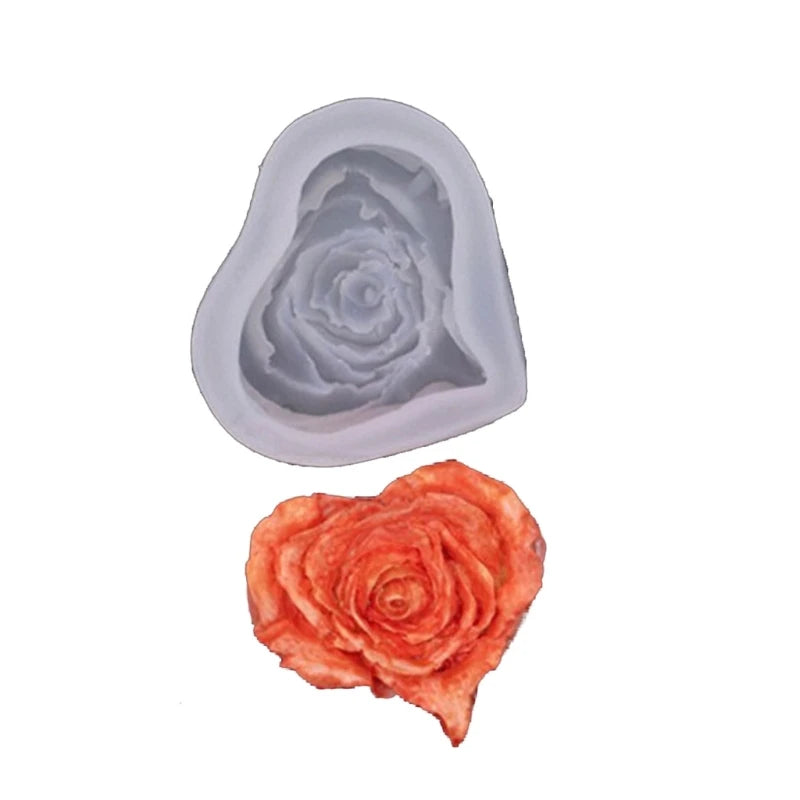 10 Styles 3D Flower Silicone Mold Resin Camellia Peony Daisy Lotus Flower Pendant Jewlery Making Tools Epoxy Resin Molds