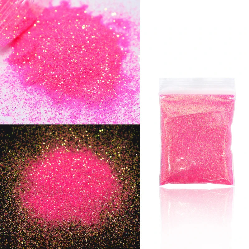 10g Holographic Glitter For Epoxy Resin Filling Laser Gold Silver Fine Powder Loose Sequins Silicone Mold Tumbler Art DIY Crafts