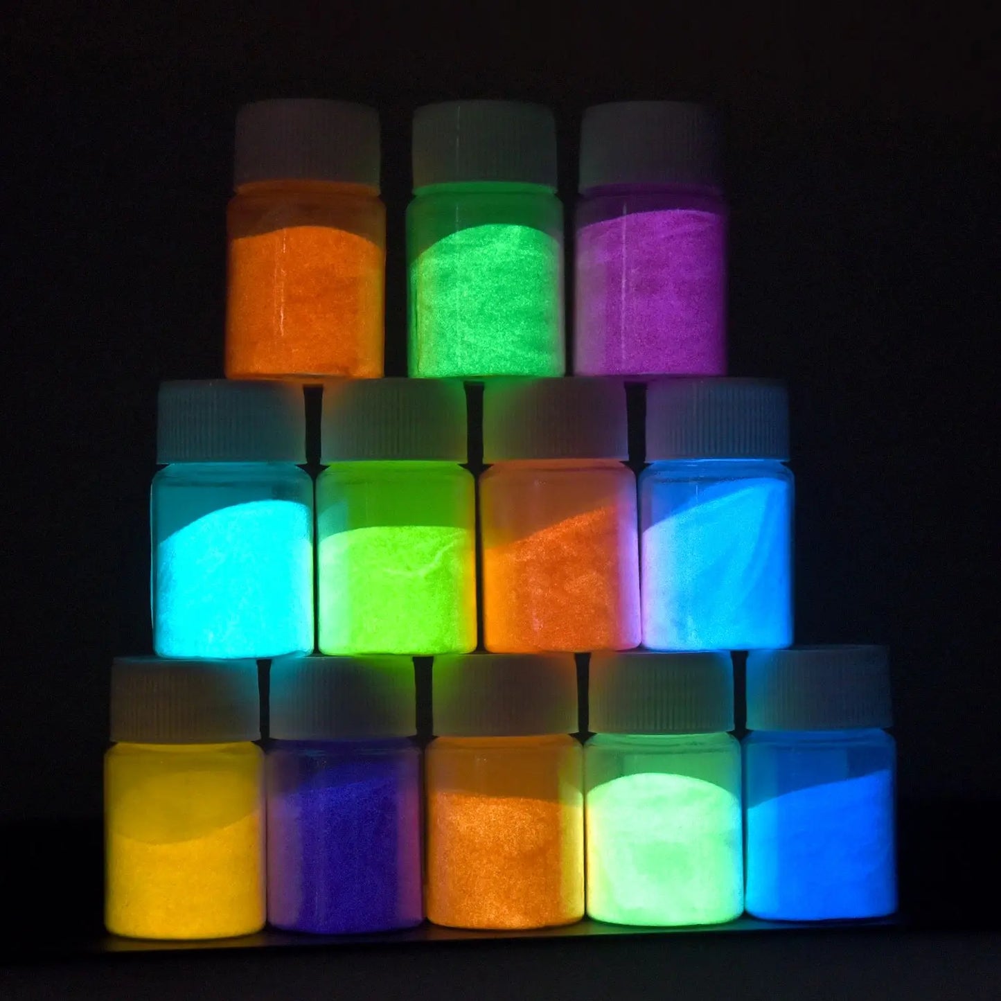 20g/Bottle Luminous Powder Resin Pigment Glow In Dark DIY Epoxy Resin Mold Crafts Jewelry Making Supplies Luminous Pigment Dye