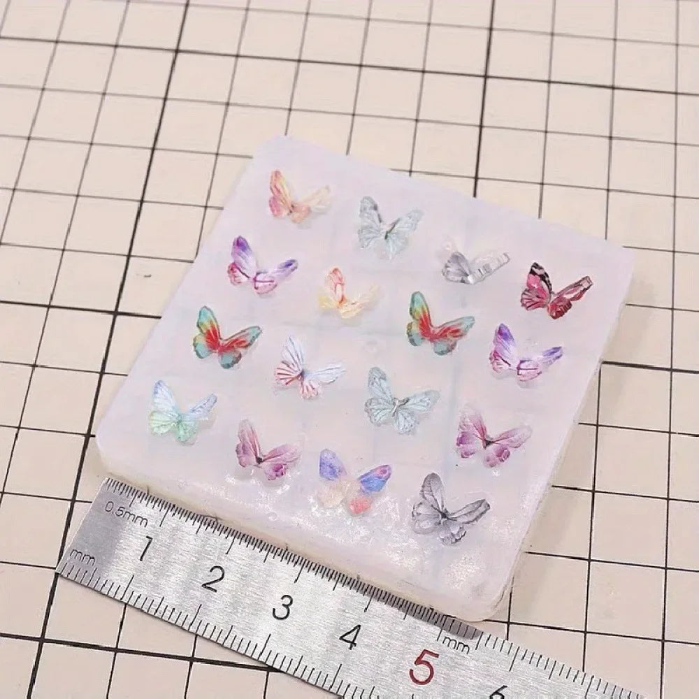 1pc DIY Butterfly Jewelry Mold - Create Unique Epoxy Resin Charms with Durable, Versatie Silicone Craft Mold