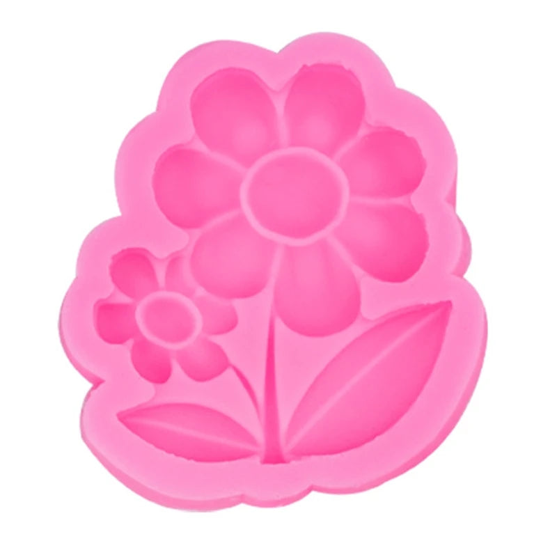 10 Styles 3D Flower Silicone Mold Resin Camellia Peony Daisy Lotus Flower Pendant Jewlery Making Tools Epoxy Resin Molds